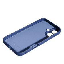 Силікон Case SMTT (AA) для Apple iPhone 16 Dark Blue