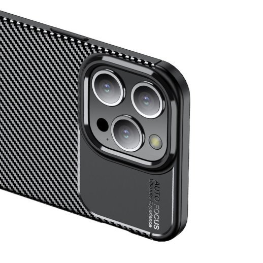 Накладка Tpu Carbon для Apple iPhone 14 Pro Black