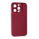 Резинка SMTT для Apple iPhone 15 Pro Bordo