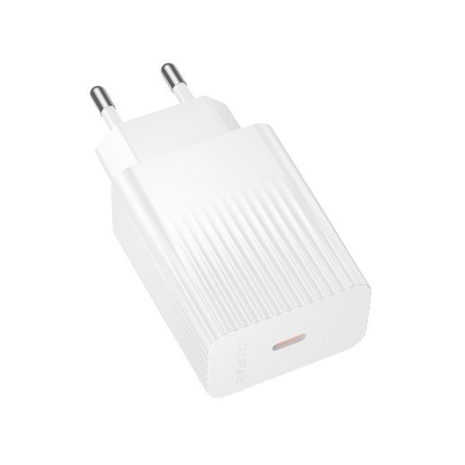 Мережевий зарядний пристрій BOROFONE BAS73A PD 20W USB-C, білий