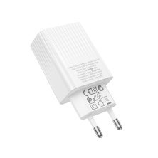 Мережевий зарядний пристрій BOROFONE BAS73A PD 20W USB-C, білий