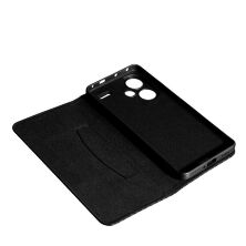 Книга Flip Cover Carbon для Xiaomi Redmi Note 13 Pro Plus (5G) Black