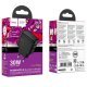Мережевий зарядний пристрій HOCO CS61A TYPE-C PD 30W + USB QC 3.0, чорний