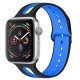 Ремінець силіконовий LINE 2 COLORS для APPLE WATCH 42мм | 44мм | 45мм | 49мм SMALL SIZE