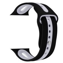 Ремінець силіконовий LINE 2 COLORS для APPLE WATCH 42мм | 44мм | 45мм | 49мм SMALL SIZE