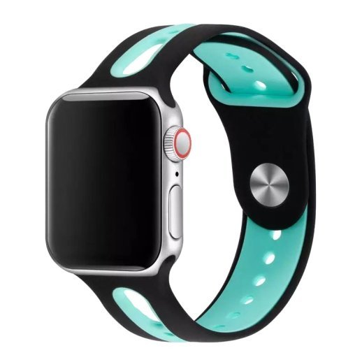 Ремінець силіконовий LINE 2 COLORS для APPLE WATCH 42мм | 44мм | 45мм | 49мм SMALL SIZE