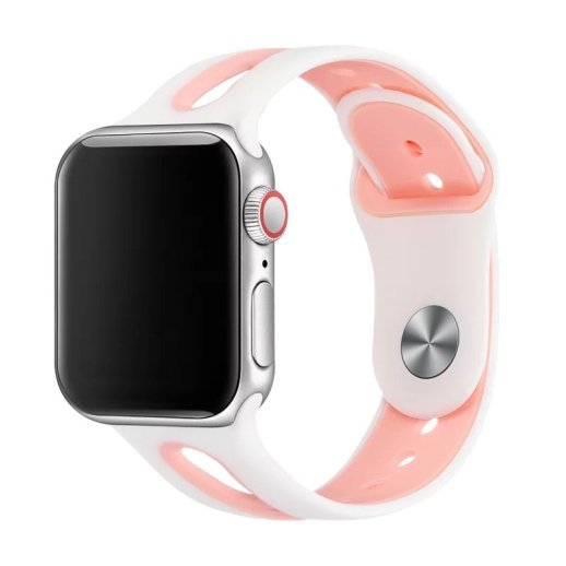 Ремінець силіконовий LINE 2 COLORS для APPLE WATCH 42мм | 44мм | 45мм | 49мм SMALL SIZE