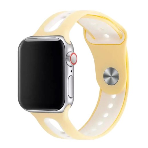 Ремінець силіконовий LINE 2 COLORS для APPLE WATCH 42мм | 44мм | 45мм | 49мм SMALL SIZE