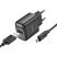 Сетевое зарядное устройство HOCO C140A USB QC3.0 18W + кабель USB - MICRO, чорний