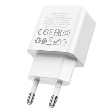 СЗУ HOCO C106A (1USB/2.1A) (белый)