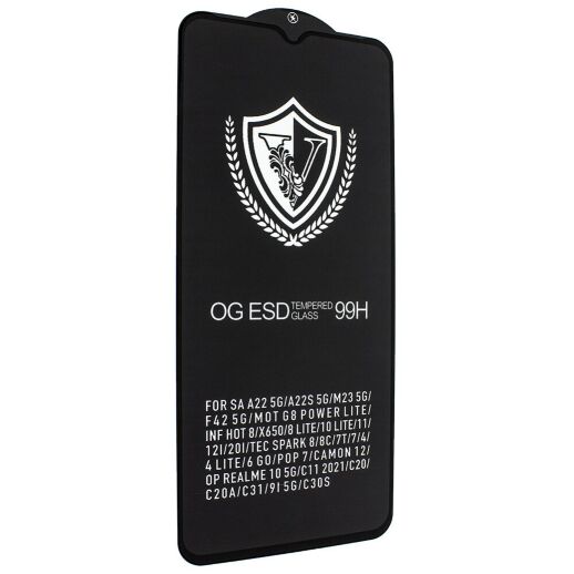 Захисне скло 99H OG ESD V Tecno Spark GO