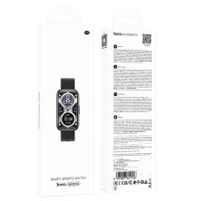 Смарт-годинник HOCO Y25 Smart Sports Watch, чорний