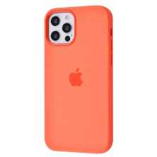Silicone Case Original With MagSafe and Splash Screen Apple iPhone 12 Pro Max Pink Citrus