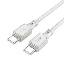 USB-C кабель HOCO X101 60W Type-C - Type-C silicone 1м, gray