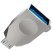 OTG-адаптер HOCO UA10 USB-A (мама) на Micro-USB (тато), PEARL NIKEL