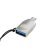 OTG-адаптер HOCO UA10 USB-A (мама) на Micro-USB (тато), PEARL NIKEL