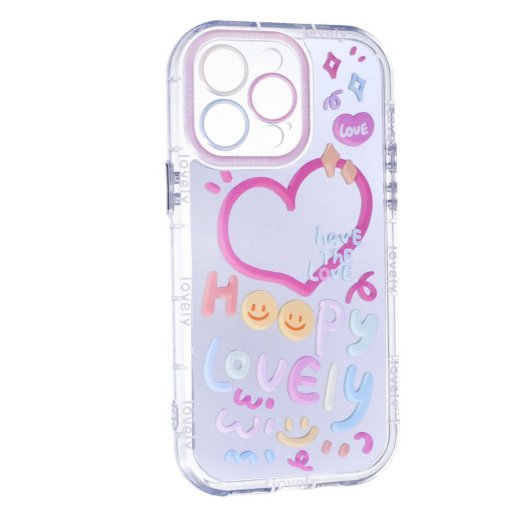 Накладка Happy Lovely для Apple iPhone 15 Pro Transparent