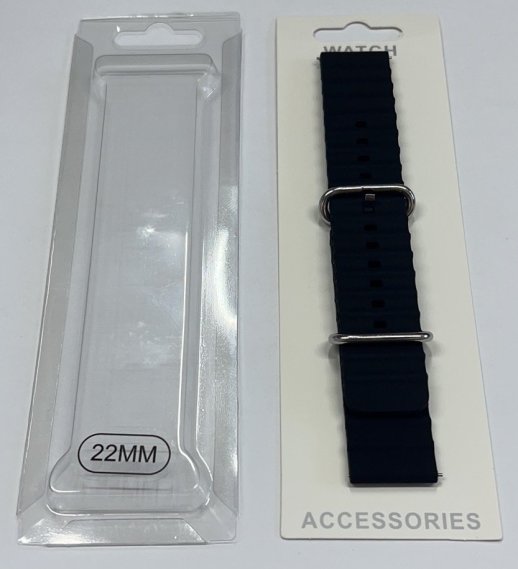 Ремінець для Xiaomi Amazfit Bip Ocean Design 22mm Orange(9)