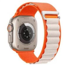 Ремешок HOCO WH05 Alpine Loop тканевой для часов 22мм ORANGE-STARLIGHT