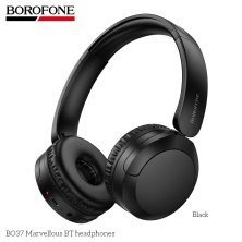 Бездротові повнорозмірні навушники BOROFONE BO37 Marvellous, чорний