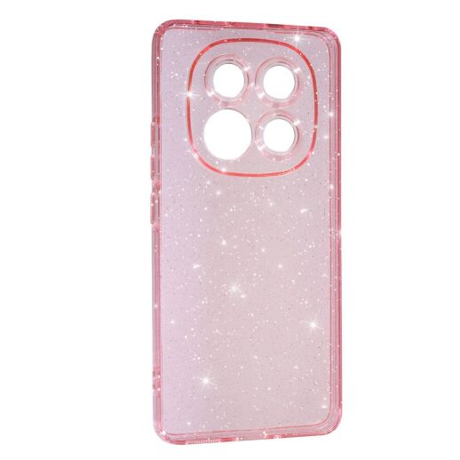 Силікон Clear Shine для Xiaomi Redmi Note 14 Pro (5G) Pink