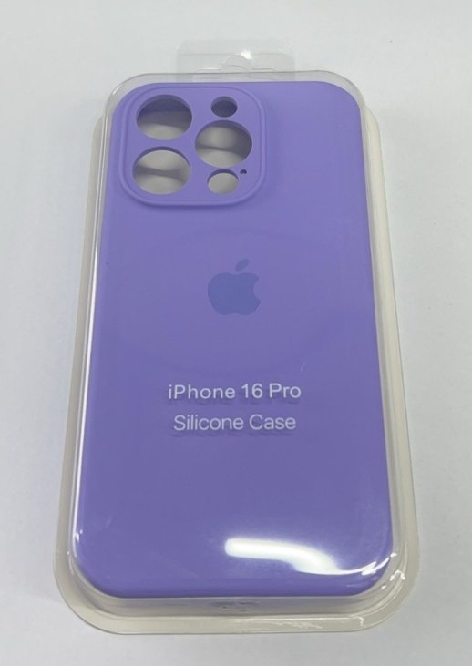 Чехол Silicone Case Copy Apple iPhone 16 Pro Square Elderberry 59