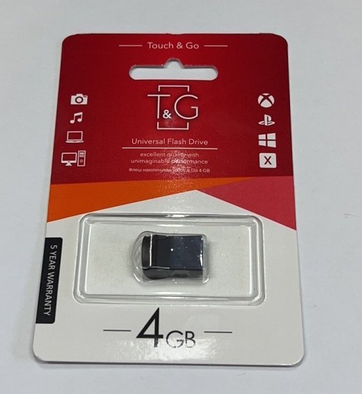 USB Flash Drive T&G TG120 Smatr 4GB глюк