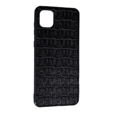 Накладка Leather Case для Samsung A04 Кроко