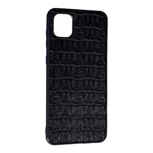 Накладка Leather Case для Samsung A04 Кроко