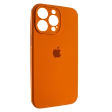 Задня накладка Silicone Case FULL CAMERA APPLE iPhone 15 PRO 2_ORANGE
