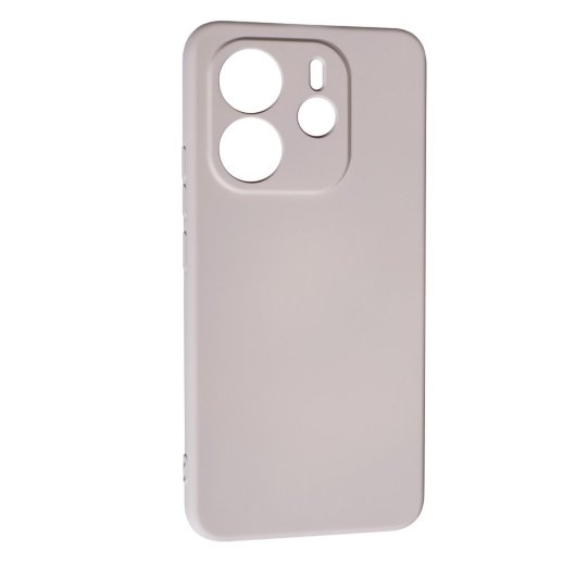 Силікон Case SMTT (AA) для Xiaomi Redmi Note 14 (4G) (UA/EUROPE) Pink Sand