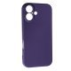 Силікон Case SMTT (AA) для Apple iPhone 16 Dark Violet
