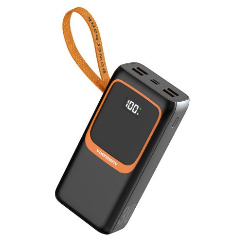 POWERBANK DENMEN DP31 30000mAh 4.5A 22,5W + ЛАМПА