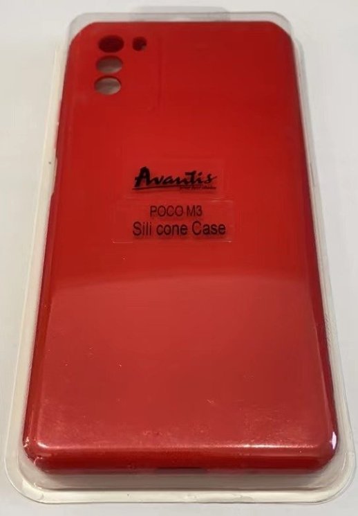 Avantis Full Silicone Case Xiaomi Poco M3 Black