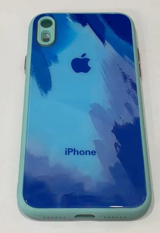 Case Glass Two Tone for Apple Iphone Xr 06