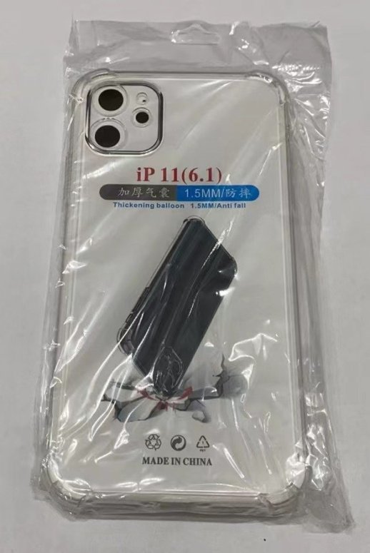 Силикон WS Shockproof for Apple Iphone 11 Pro Прозрачный