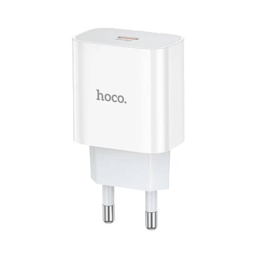 Мережевий зарядний пристрій HOCO NT10 TYPE-C PD 20W, БІЛИЙ