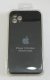Чохол Silicone Case Copy Apple iPhone 11 Pro Max Square Black, 01