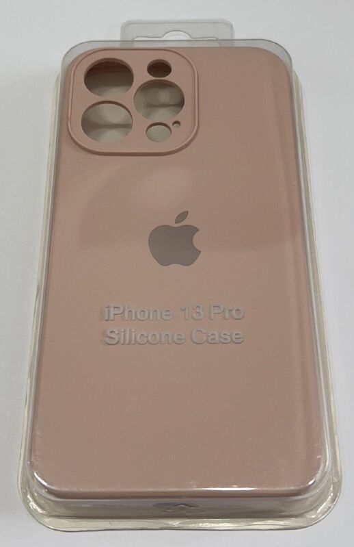 Чохол Silicone Case Copy Apple iPhone 13 Pro Square Pink Sand, 04