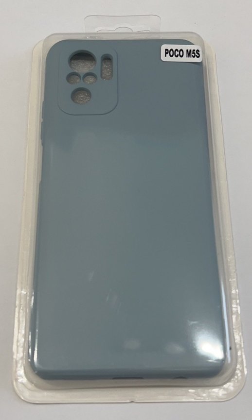 Чехол Silicone Case for POCO M5S (Redmi Note 10) No Logo Elegant Purple