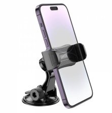 Автомобільний тримач BOROFONE BH89 Enlighten клейка присоска - кліпсовий утримувач