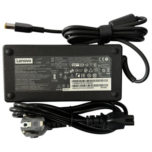 Блок живлення для ноутбука Lenovo 170W 20V 8.5A (11*5.5 мм, USB Square pin)