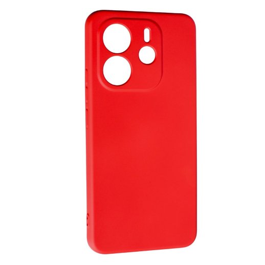 Силікон Case SMTT (AA) для Xiaomi Redmi Note 14 (4G) (UA/EUROPE) Red