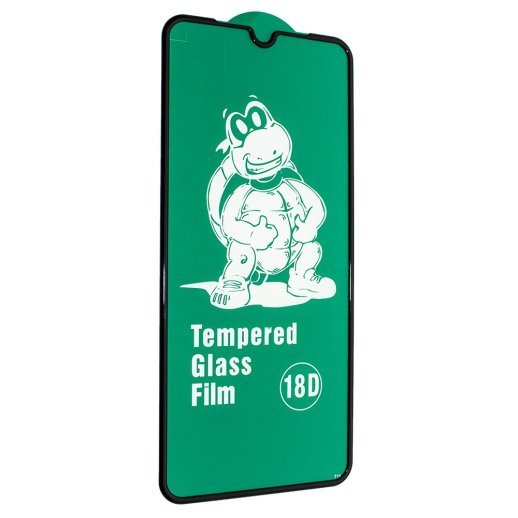 Захисне скло 18D із захисним бортом XIAOMI Redmi Note 8T 2019 ЧОРНИЙ