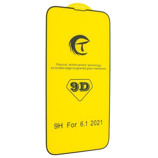 Захисне скло 9D GOOD QUALITY для APPLE iPhone 16E / 14 / 13 / 13 PRO 6.1"