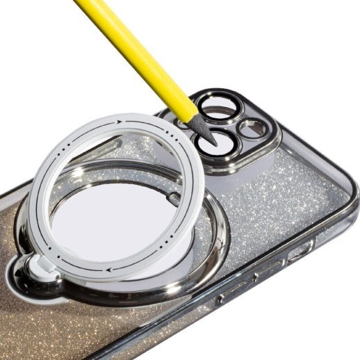 Накладка TPU With Stand для Apple iPhone 14 Silver