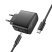 Мережевий зарядний пристрій HOCO CS63A TYPE-C PD 65W + USB QC 3.0 + КАБЕЛЬ TYPE-C - TYPE-C, чорний