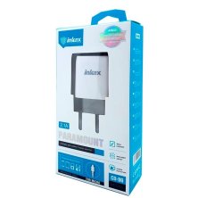Мережевий зарядний пристрій INKAX CD-96 2.1A + USB кабель Micro for Android