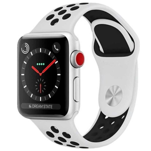 Ремінець силіконовий NIKE для Apple Watch 38мм | 40мм | 41мм SMALL SIZE