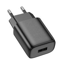 СЗУ HOCO C134A (1USB/2.4A) + USB - Type-C (28pc) (черный)